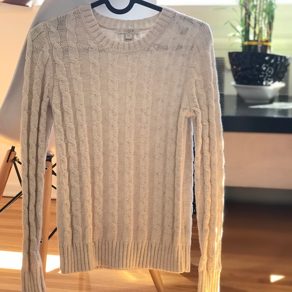 J. Crew Braid Sweater